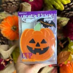 FEW LEFT✨NEW🎃Target Bullseye Playground Halloween Pumpkin Cup Warmer🍂